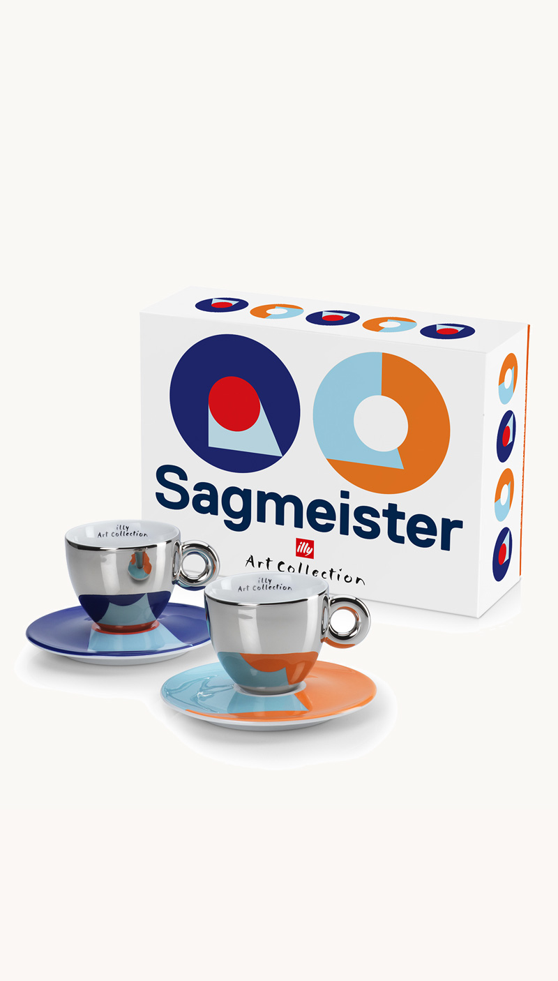 ontwikkelen zwaard geloof illy Art Collection Stefan Sagmeister Set of 2 espresso cups – illy jo