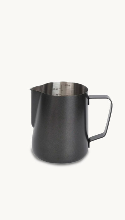 Milk Pitcher Black Stainless Steel 600ml / 20oz