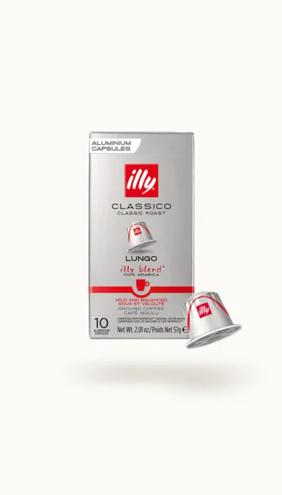 ESPRESSO COMPATIBLE* CAPSULES CLASSICO LUNGO MEDIUM ROAST