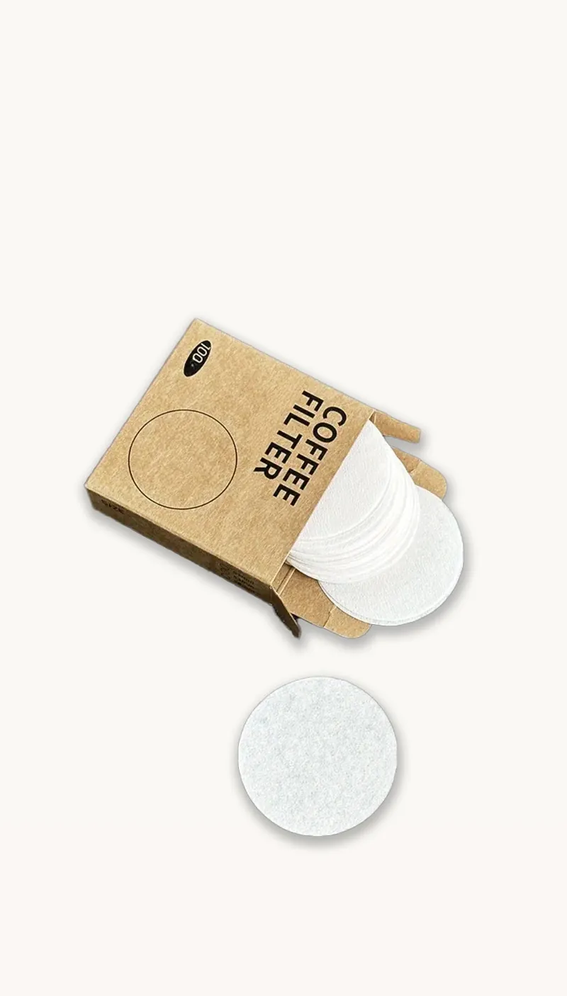 Viski | Round Filter Paper White 58mm (100 per pack)