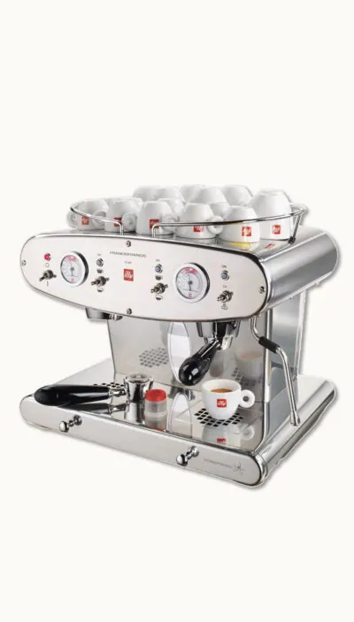 illy X2.2 iperEspresso 2-Group Coffee Machine with Steam Wand